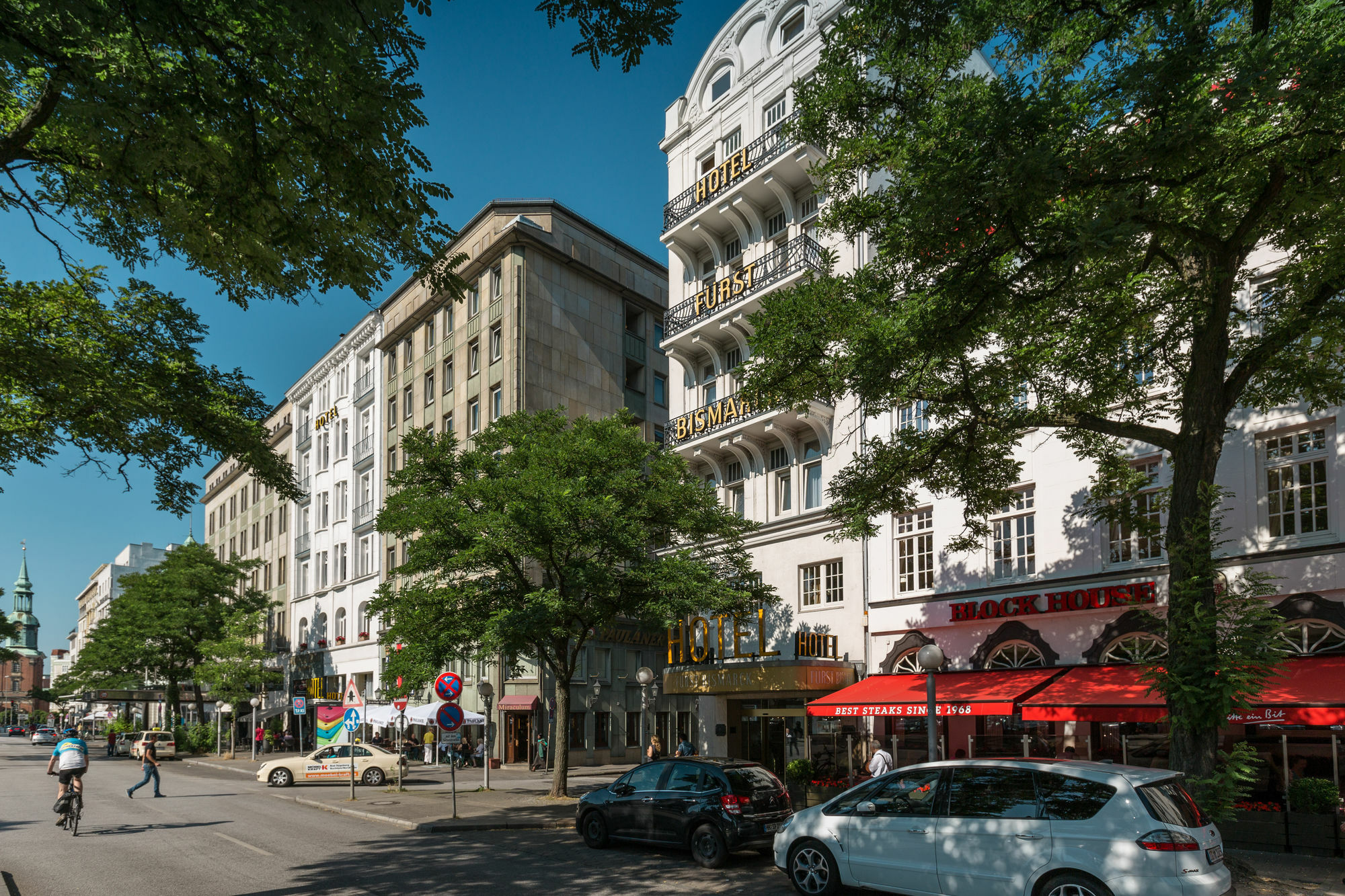 Hotel Furst Bismarck Hamburg Exterior photo
